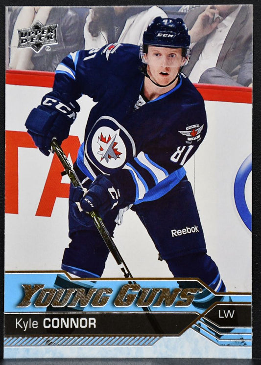 2016-17 Upper Deck Series 1 Young Guns Kyle Connor 212 Winnipeg Jets RC 5999