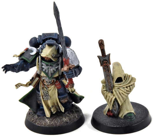 SPACE MARINES Dark angels Librarian #1 old sculpt Warhammer 40K