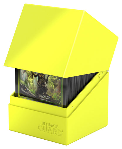 Ultimate Guard Deck Case Boulder 100+ Neon Yellow