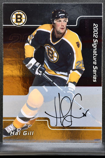 2001-02 ITG Signature Series Auto Hal Gill Auto 1008