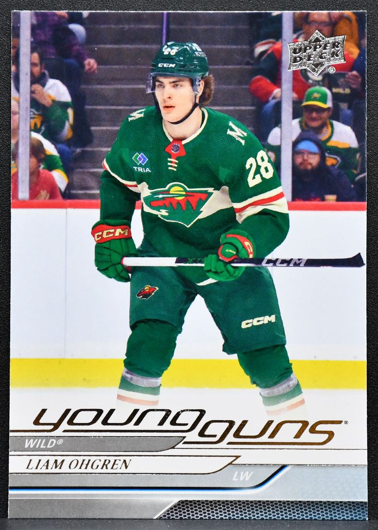 2024-25 Upper Deck Series 1 Young Guns Liam Ohgren 248 Maple Leafs RC 9843