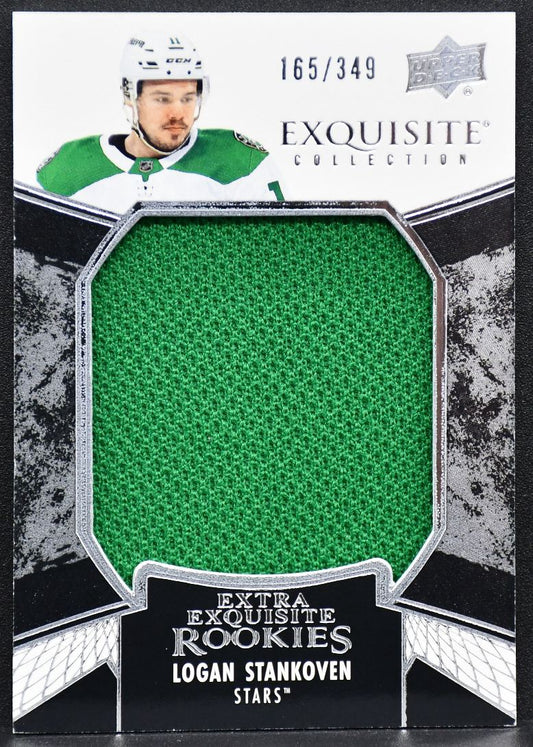 2024-25 UD Black Diamond Exquisite Extra Stankoven ECER-LS RC Jersey 3016