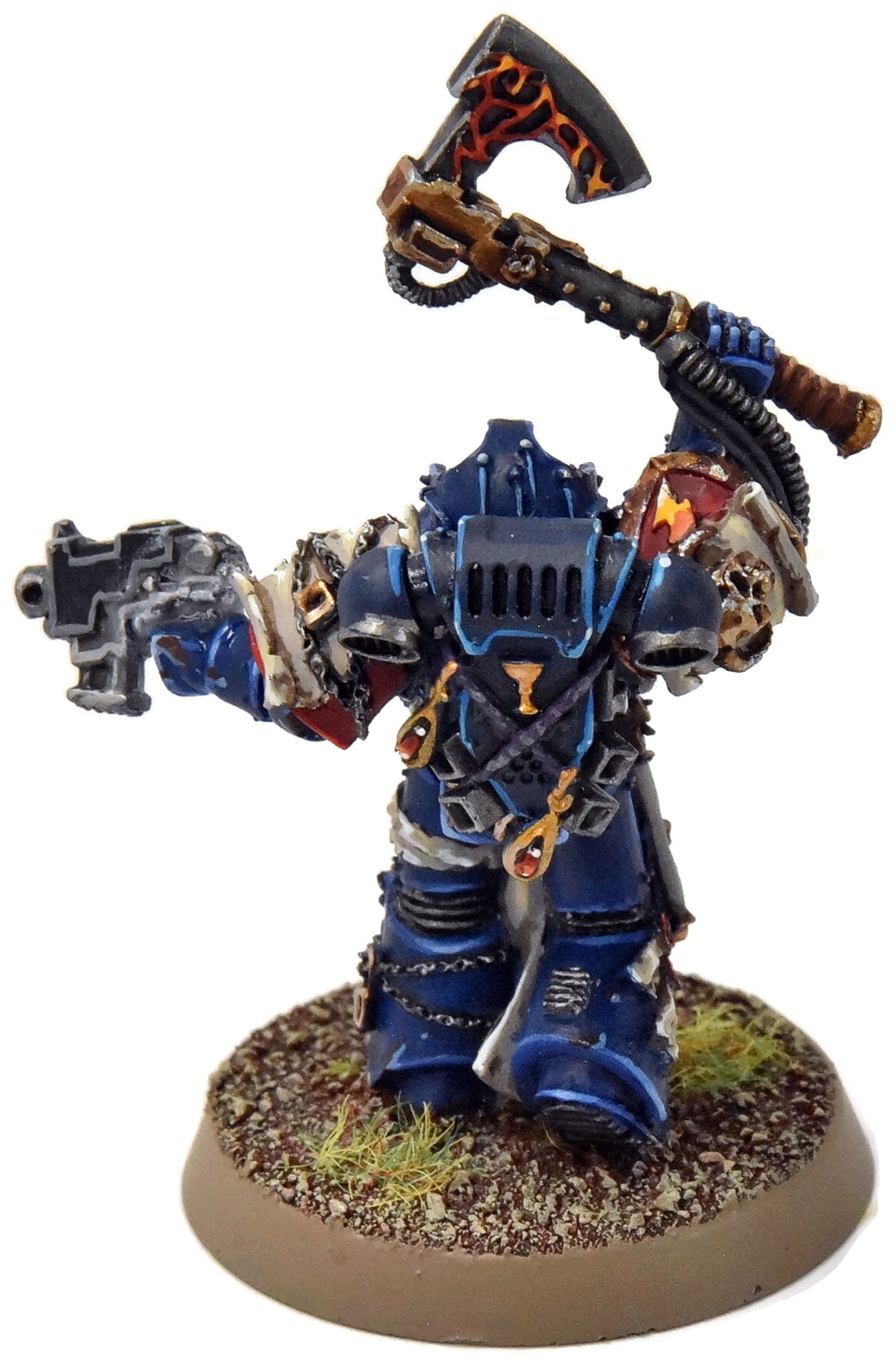 SPACE MARINES Librarian #1 METAL PRO PAINTED Warhammer 40K