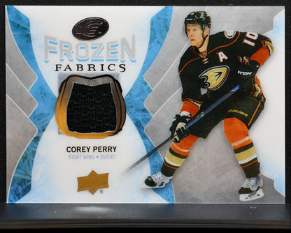 2016-17 Upper Deck ICE Frozen Fabrics Corey Perry Anaheim Ducks Jersey 0993