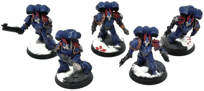 Horus Heresy 5 Assault Squad #1 WELL PAINTED The Horus Heresy Night Lords