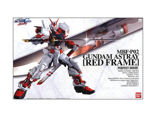 Bandai PG 1/60 Gundam Astray Red Frame Gundam SEED Astray