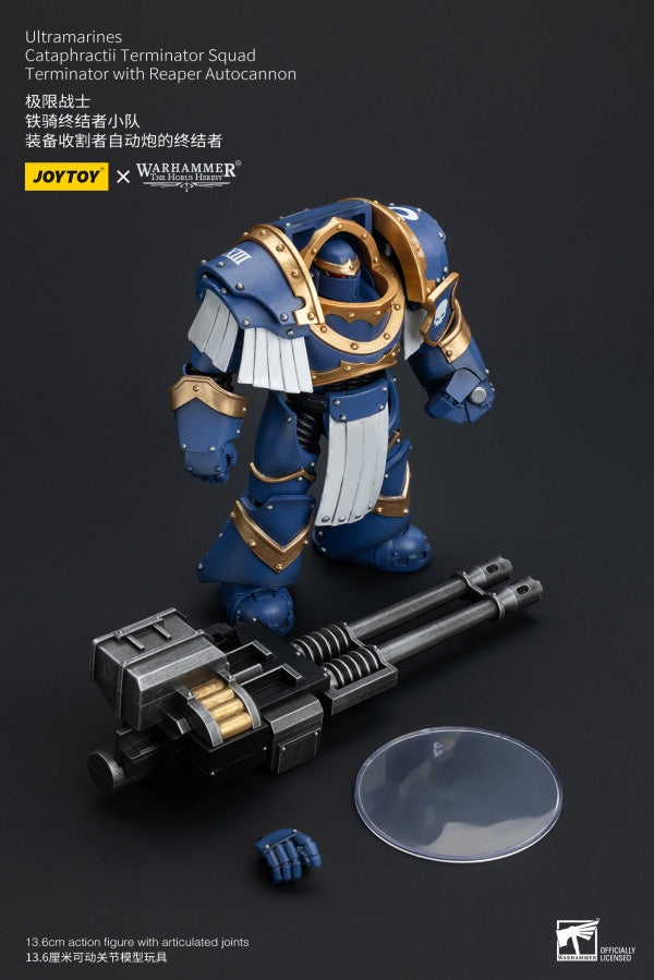 Cataphractii Terminator Squad Terminator with Reaper Autocannon Ultramarines