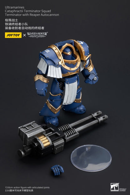 Cataphractii Terminator Squad Terminator with Reaper Autocannon Ultramarines