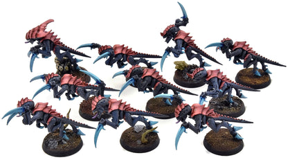 TYRANIDS 10 Hormagaunts #6 WELL PAINTED Warhammer 40K