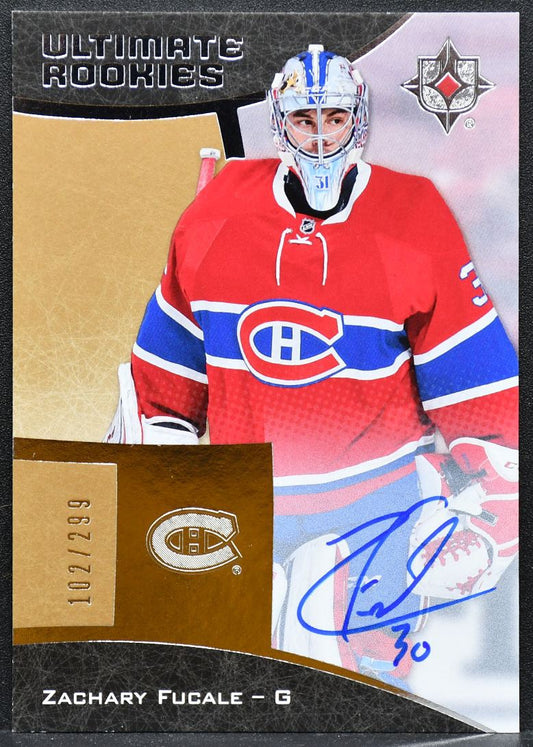 2015-16 UD Ultimate Collection Rookies - Autographs Fucale 105 RC Auto 5171
