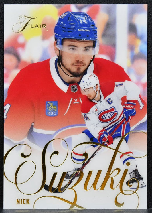 2025-26 Flair Nick Suzuki 65 Montreal Canadiens 5381