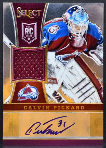 2013-14 Panini Select Jersey Pickard 245 Avalanche RC Auto 188/199 Jersey 0454