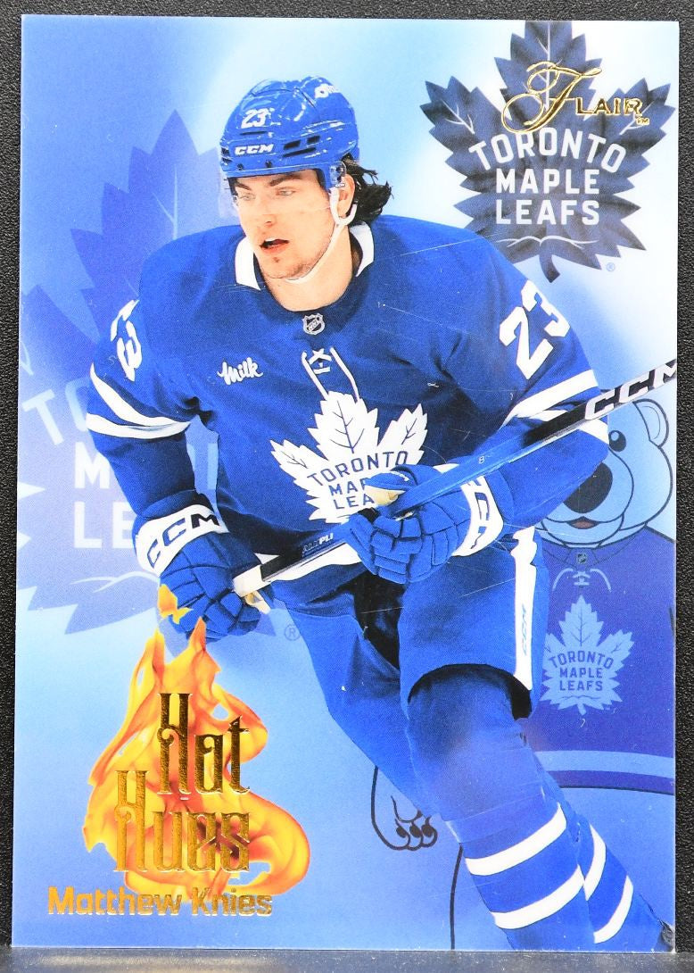 2025-26 Flair Hot Hues Matthew Knies 27 Toronto Maple Leafs 8730