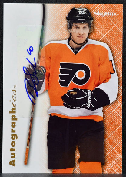 2012-13 Fleer Retro 1996-97 Skybox Autographics Brayden Schenn Flyers Auto 7271