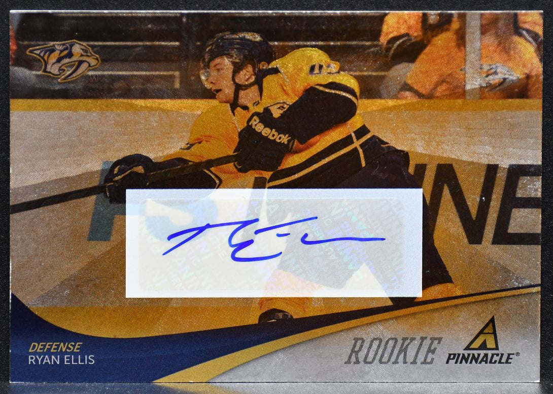 2011-12 Panini Anthology Pinnacle Ice Breakers Ellis 330 Predators RC Auto 5873
