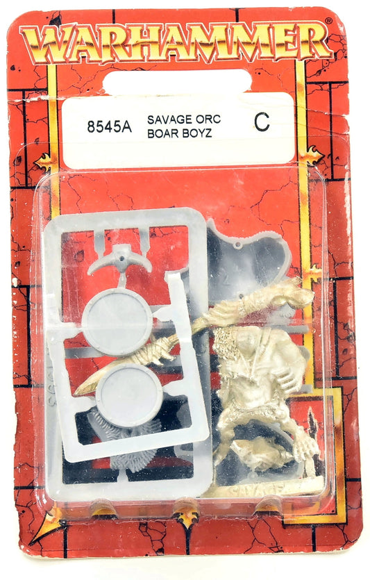 ORCS AND GOBLINS Savage Orc Boar Boyz NIB METAL Fantasy CANADA ONLY