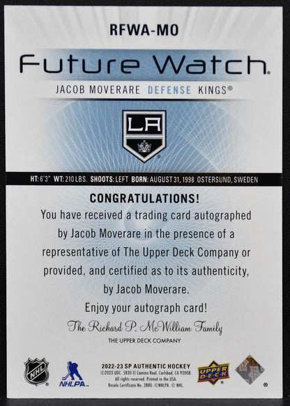 2022-23 SP Authentic 2012-13 Retro Future Watch Moverare Kings Auto 228/699 9154