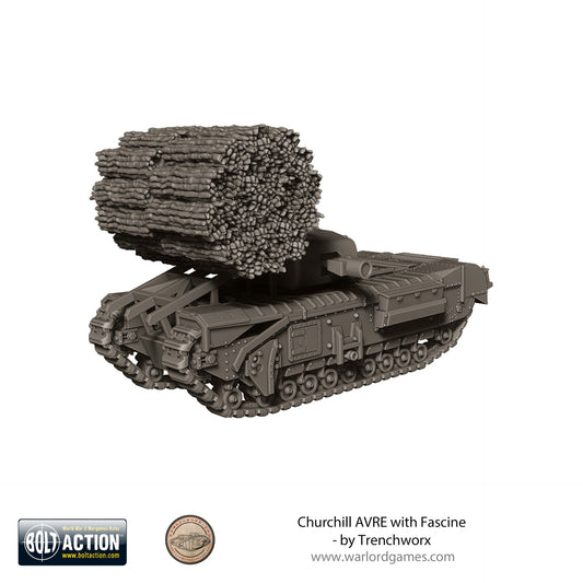 Bolt Action Churchill Avre with Fascine