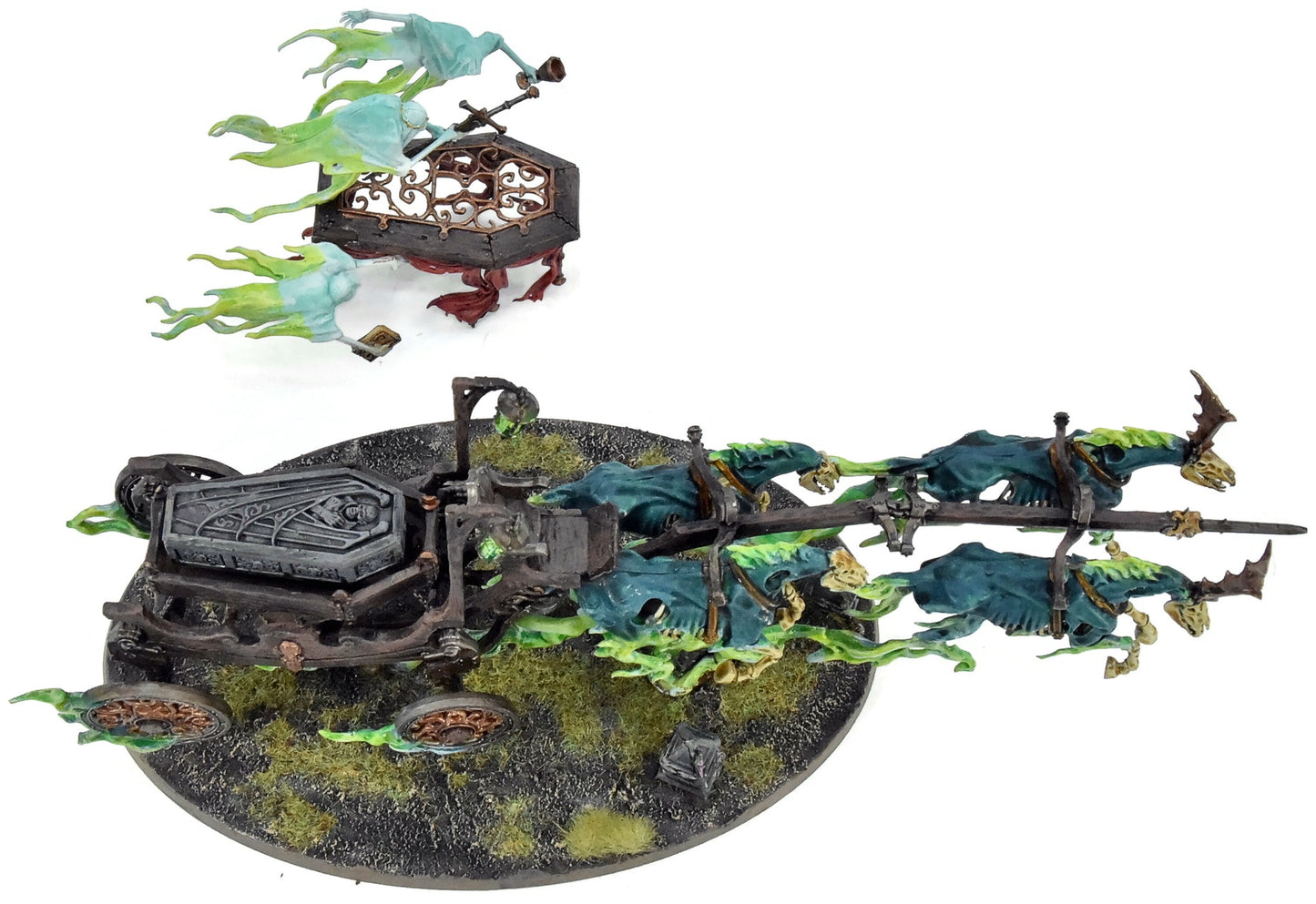 NIGHTHAUNT Black Coach #1 WELL PAINTED Warhammer Sigmar
