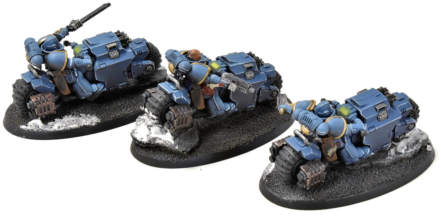 SPACE MARINES Primaris Outriders #1 PRO PAINTED Warhammer 40K