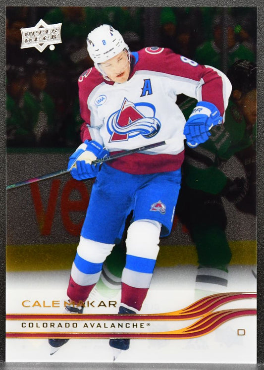 2025-26 Upper Deck Series 2 Clear Cut Cale Makar 289 Colorado Avalanche 3707