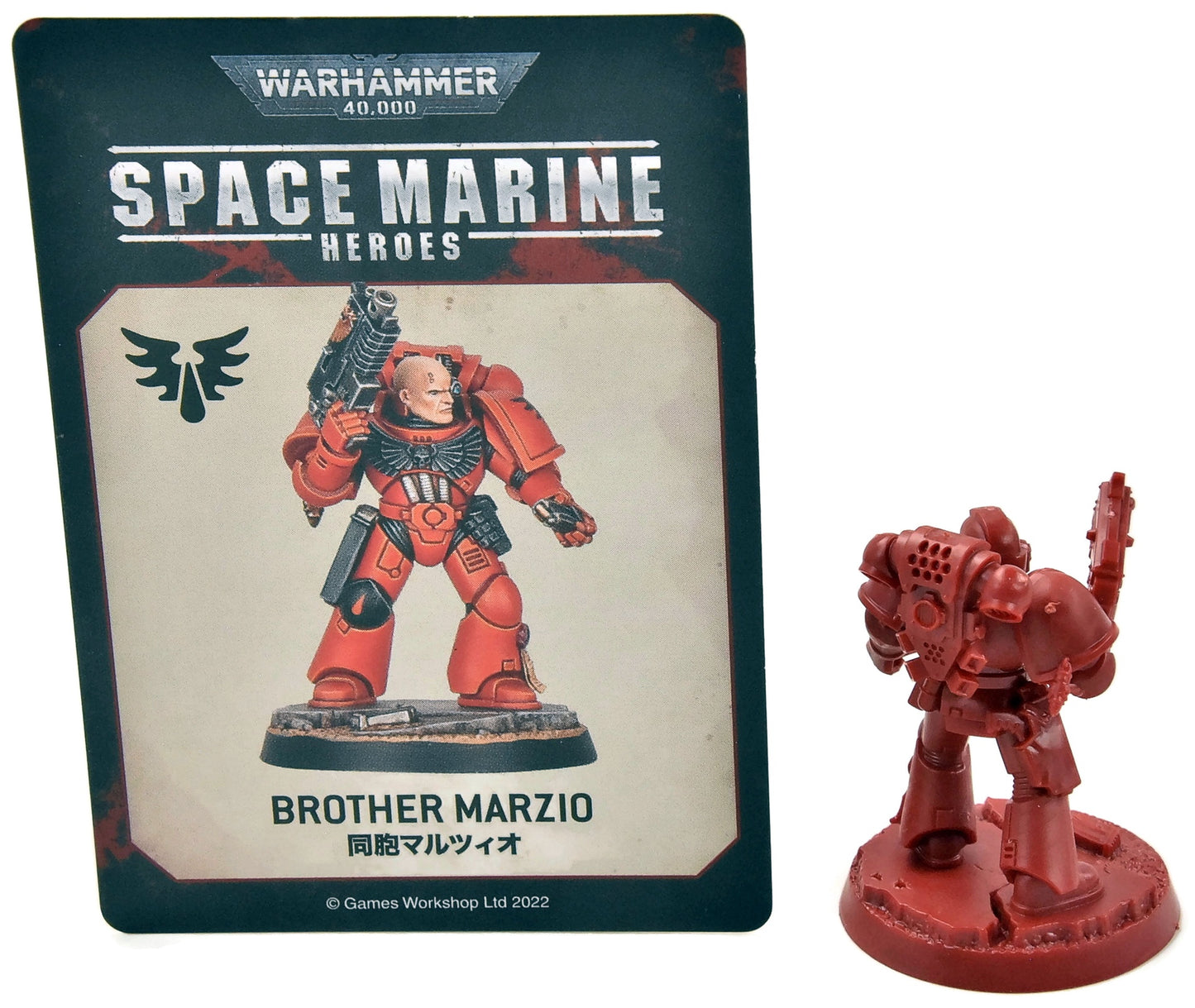 BLOOD ANGELS Brother Marzio #2 Warhammer 40K