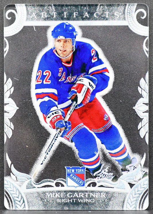 2024-25 Upper Deck Artifacts Plexi Mike Gartner 162 New York Rangers 8815