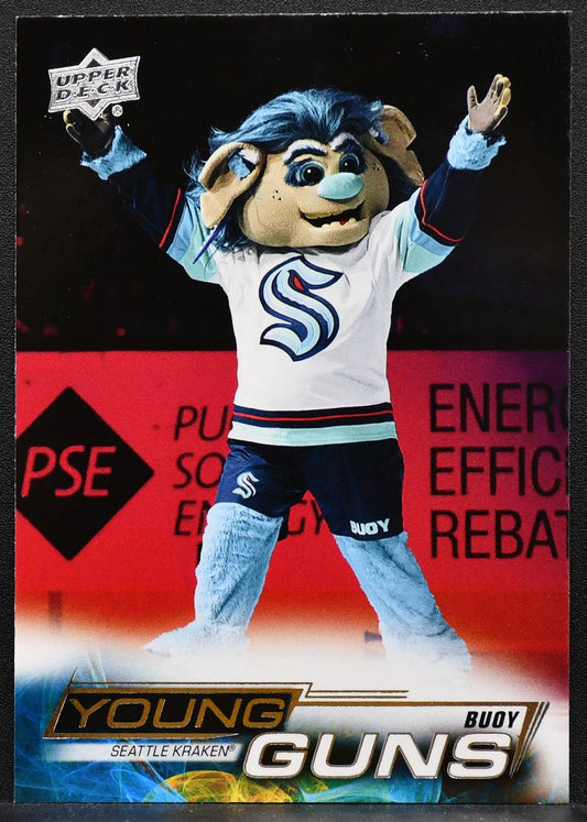 2022-23 Upper Deck Series 2 Young Guns Buoy 499 Seattle Kraken RC 8618