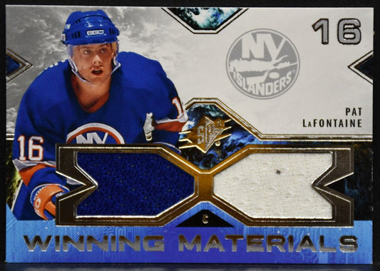 2021-22 SPx Winning Materials Pat LaFontaine WM-PL New York Islanders Jersey 6560