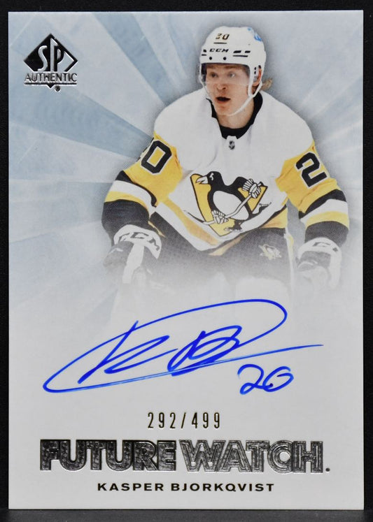 21-22 SP Authentic Retro Future Watch Auto Kasper Bjorkqvist RFWA-KB RC /499