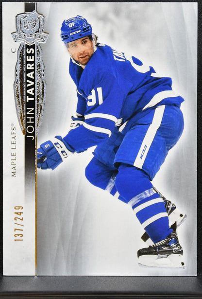 2021-22 Upper Deck The Cup Base John Tavares 28 Toronto Maple Leafs 137/249 0847