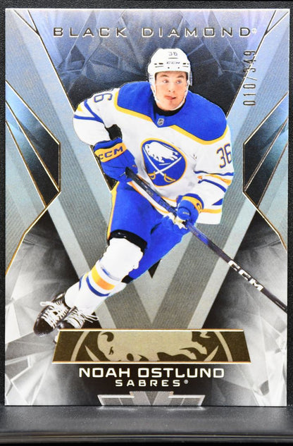 2025-26 UD Black Diamond Base Noah Ostlund BDB-NO Buffalo Sabres 010/349 1059