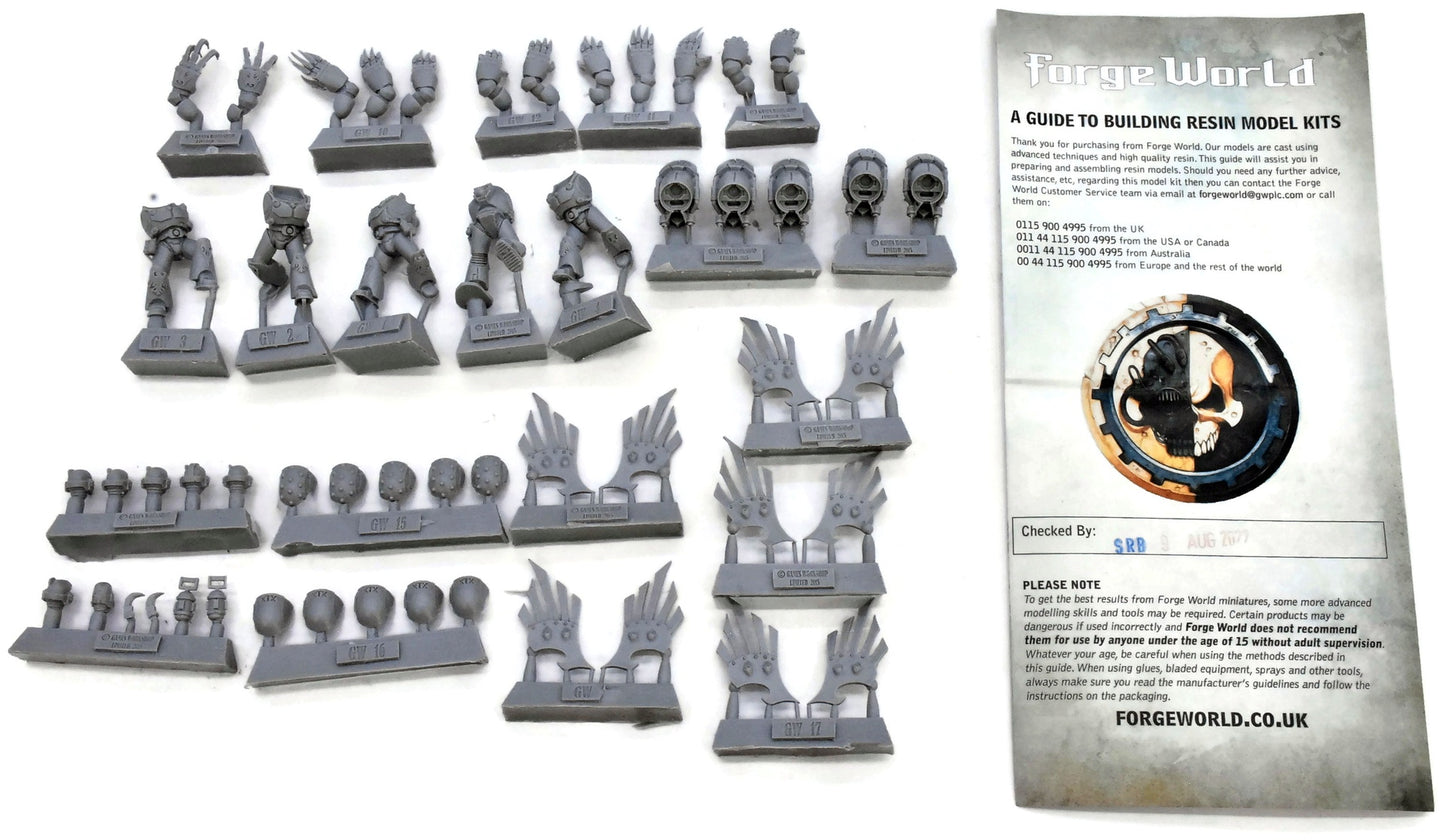 SPACE MARINES Dark Fury Assaut Squad #1 FORGE WORLD Raven Guard