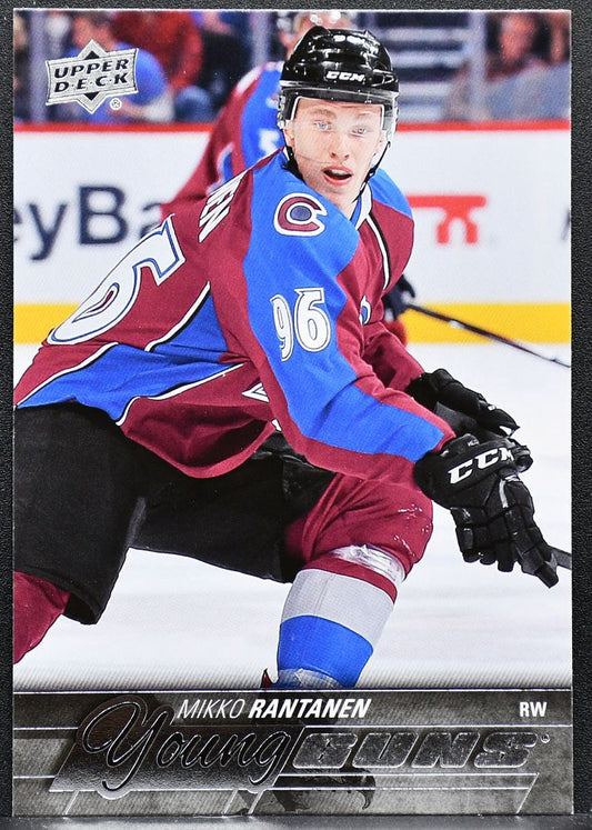 2015-16 Upper Deck Series 1 Young Guns Mikko Rantanen 206 RC 8050