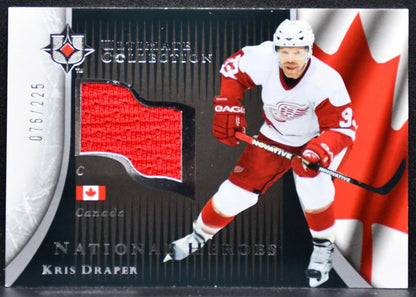 2005-06 UD Ultimate Collection National Heroes Draper 076/225 Jersey 5153
