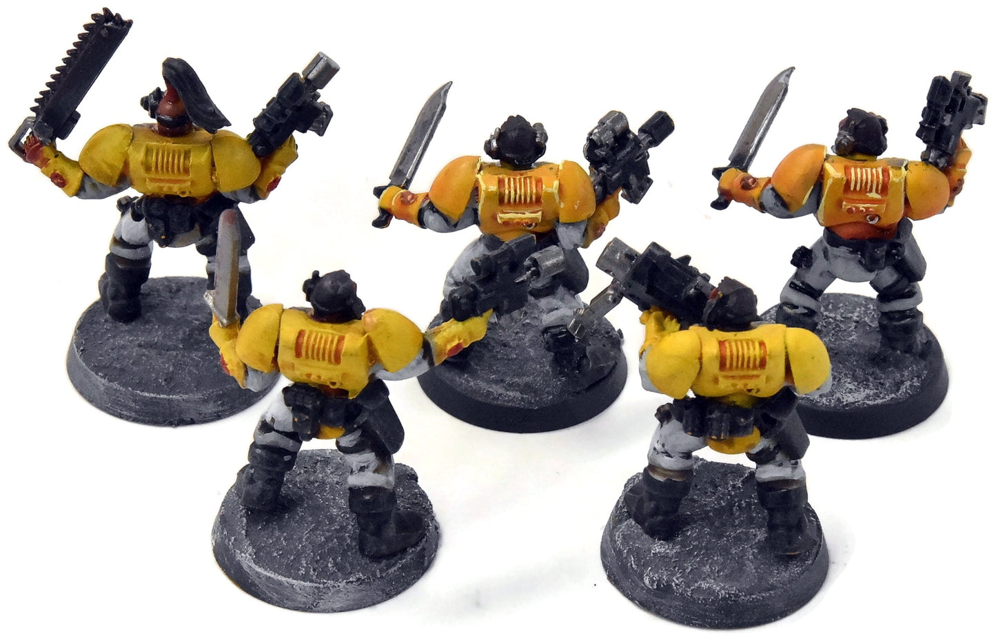 SPACE MARINES Imperial Fist 5 Scout Marine #3 Warhammer 40K