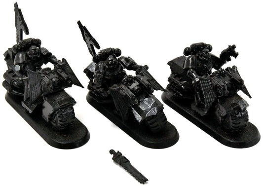 DARK ANGELS 3 Ravenwing Bike #1 Warhammer 40K Bikers Bikes