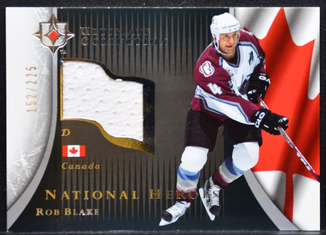 2005-06 UD Ultimate Collection National Heroes Jerseys Blake 152/225 Jersey 2998
