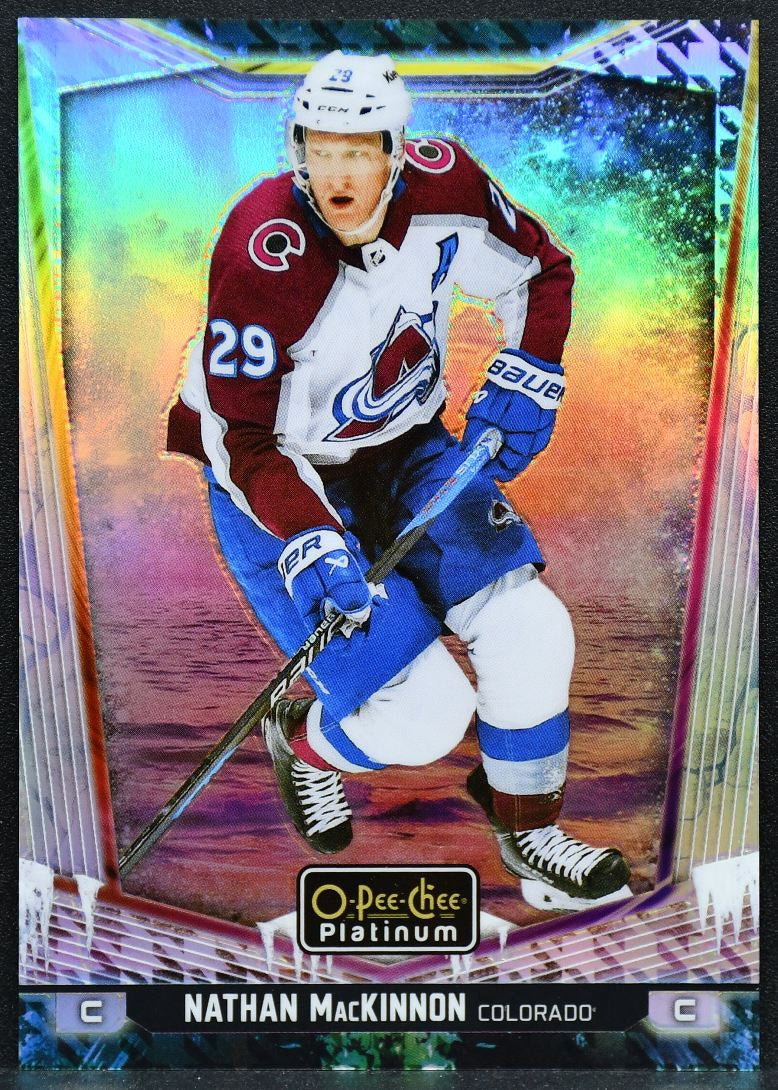 2024-25 OPC Platinum Mixed Media Variant Nathan MacKinnon 90 Avalanche 7020