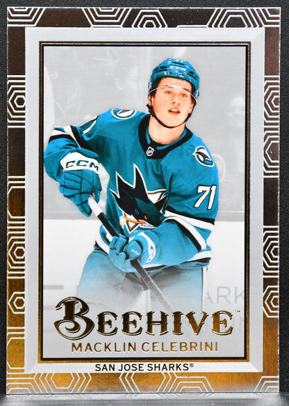2024-25 Upper Deck Extended Series Beehive Macklin Celebrini BH-24 Sharks 5305