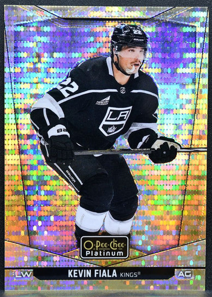 2024-25 O-Pee-Chee Platinum Seismic Gold Kevin Fiala 37 Kings 01/50 9478