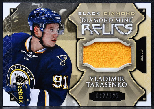 2015-16 Upper Deck Black Diamond Mine Relics Vladimir Tarasenko Jersey 9057
