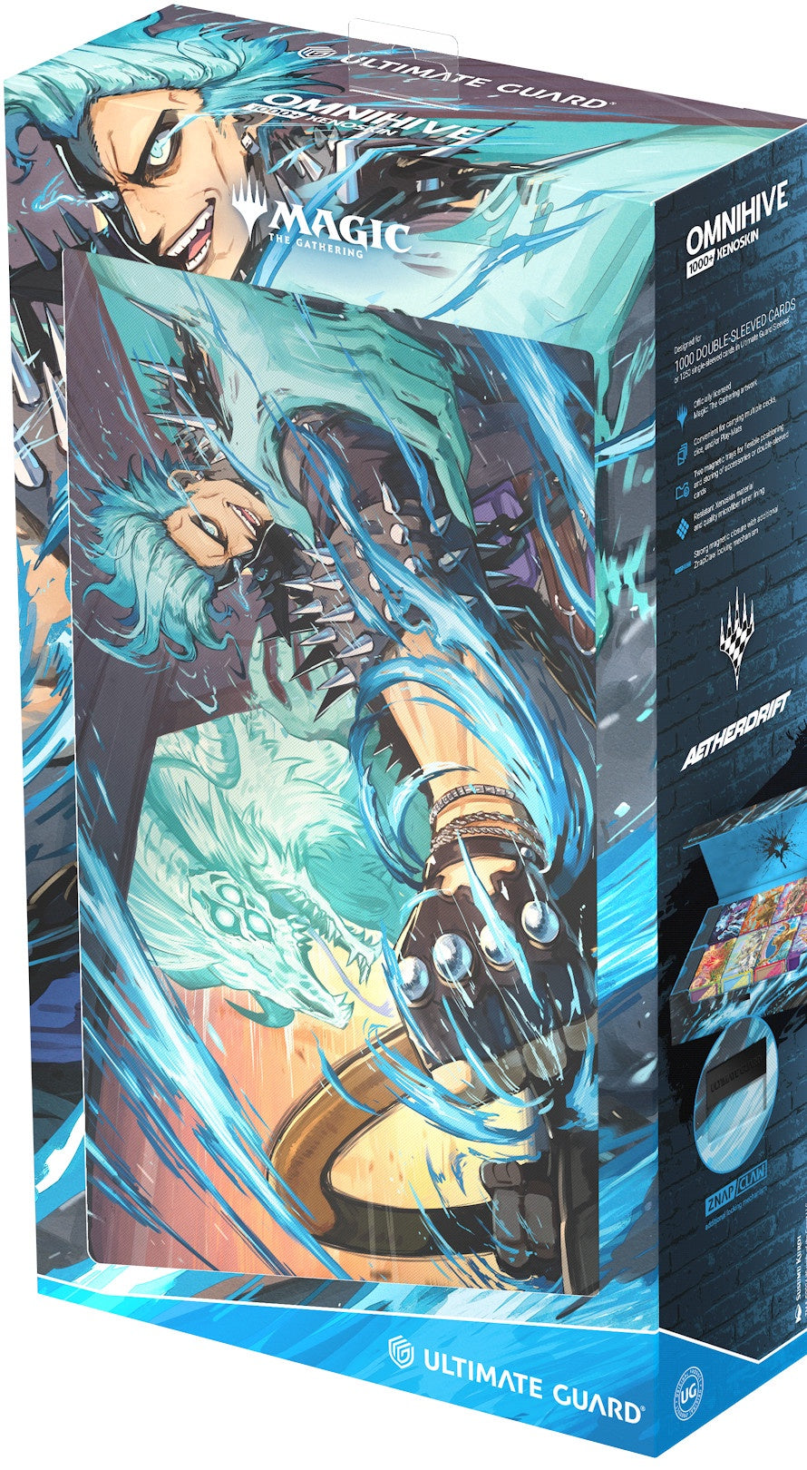 Étui de rangement Ultimate Guard Omnihive pour plus de 1000 cartes Magic: The Gathering (Aetherdrift)