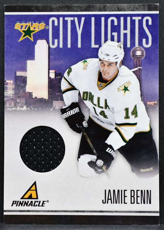 2010-11 Panini Pinnacle City Lights Materials Jamie Benn 207/499 Jersey 5901