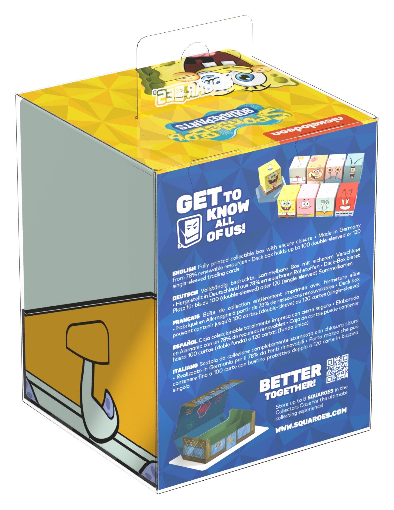 Squaroes Paramount Spongebob Squarepants Wv1 Squidward