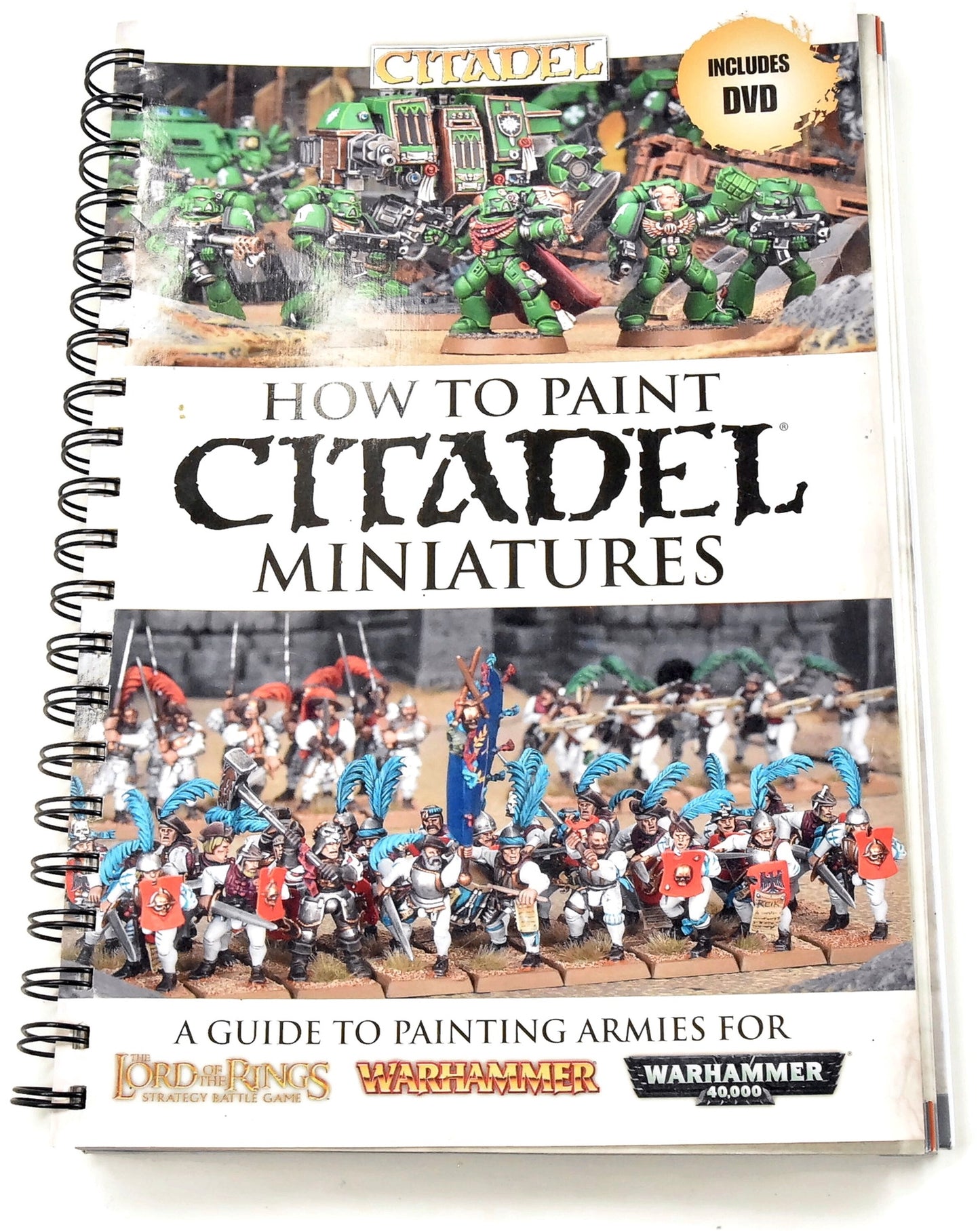 CITADEL How to Paint Miniatures Book DVD Included