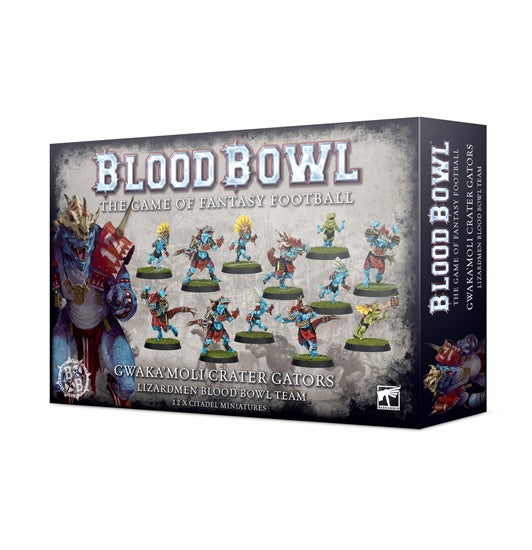 Blood Bowl Gwaka'moli Crater Gators Lizardmen Team