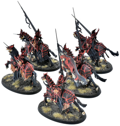 SOULBLIGHT GRAVELORDS 5 Blood Knights #1 COMMISSION PRO PAINTED Sigmar 3328