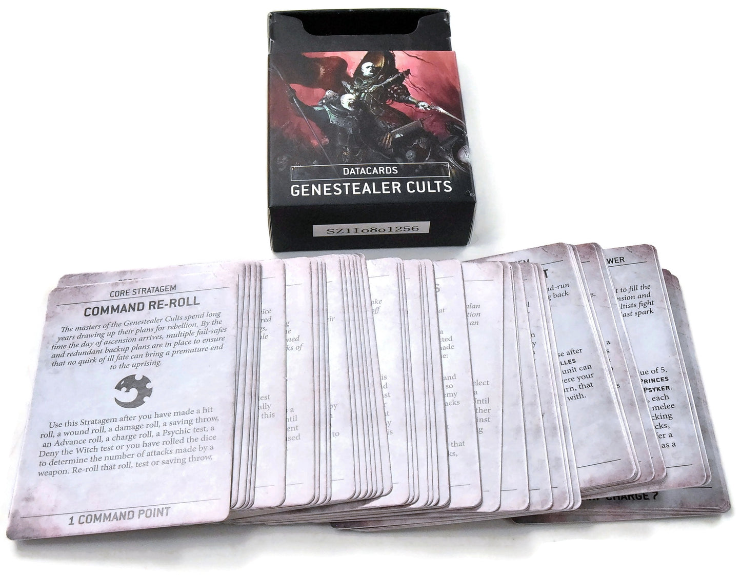 GENESTEALER CULTS Datacards USED Mint Condition Warhammer 40K