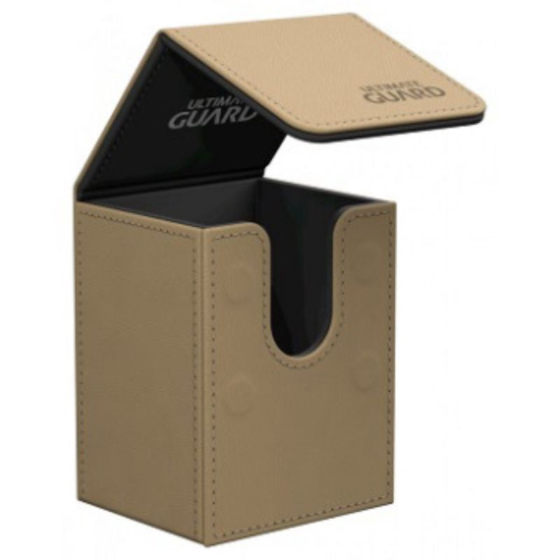 Ultimate Guard Flip Deck Case Leatherette Sand 80+